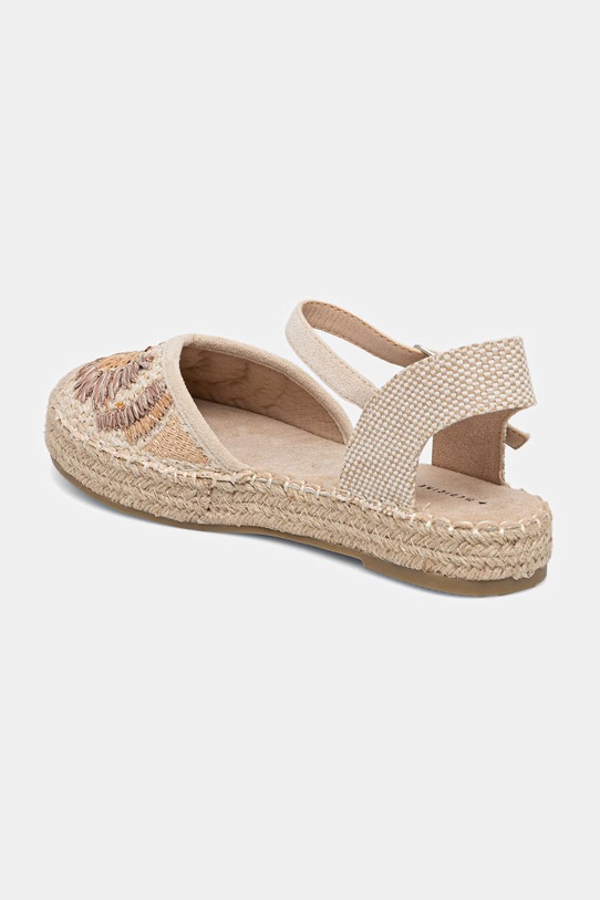 Sandały espadrylowe damskie beżowy RS26-OBD805