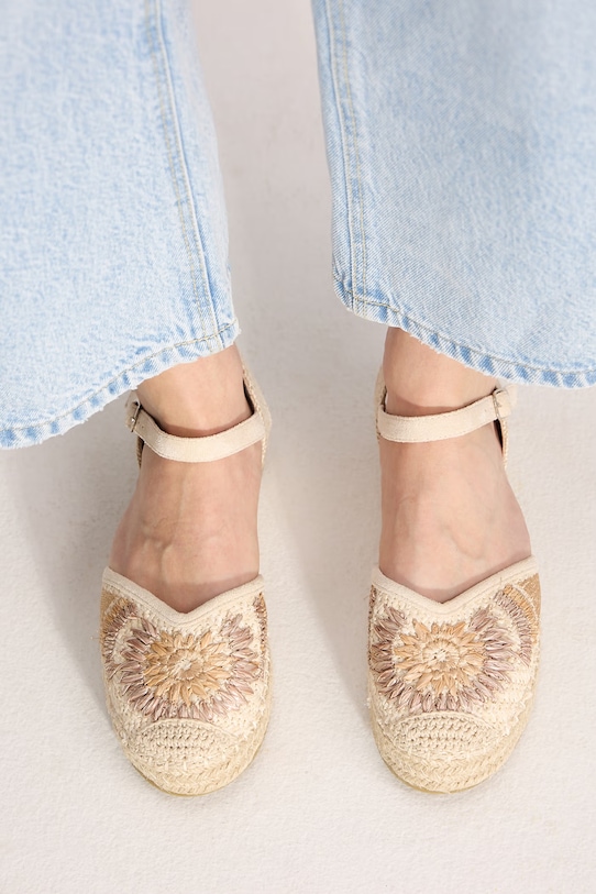 Sandały espadrylowe damskie RS26-OBD805