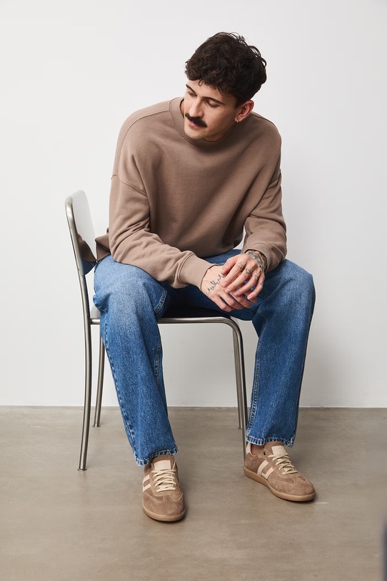 Medicine sneakersy męskie zamszowe RS26-OBM406