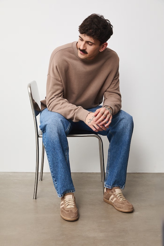 Medicine sneakersy męskie zamszowe RS26-OBM406