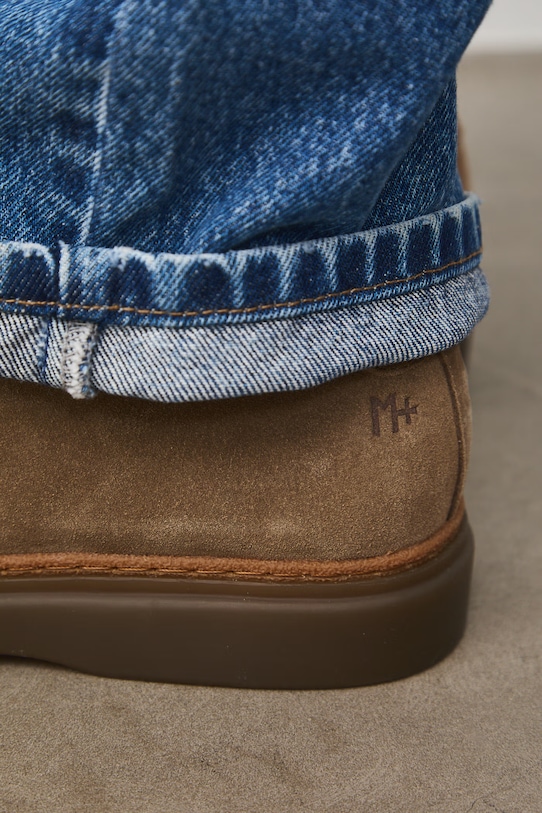 Obuwie Medicine mokasyny zamszowe RS26-OBM407 brązowy