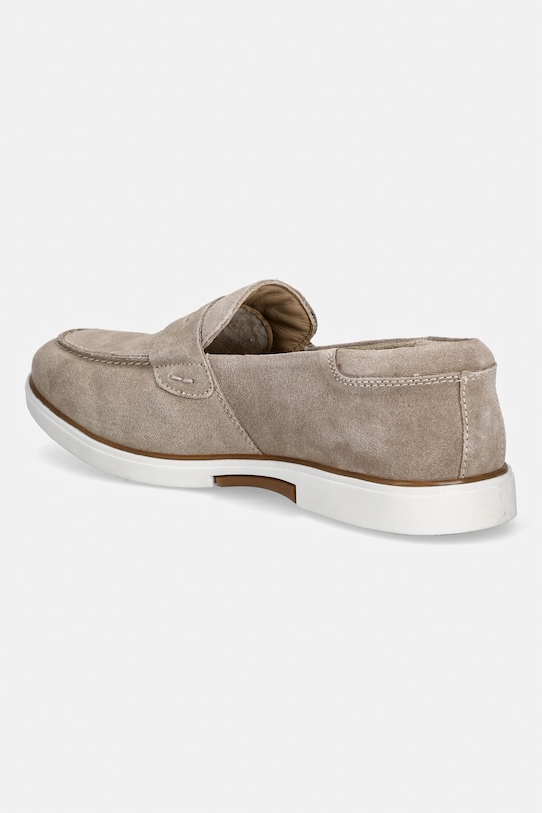 Medicine mokasyny męskie zamszowe beżowy RS26-OBM408