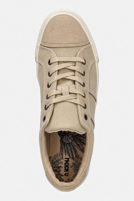 Medicine trampki męskie zamszowe RS26-OBM504 beżowy