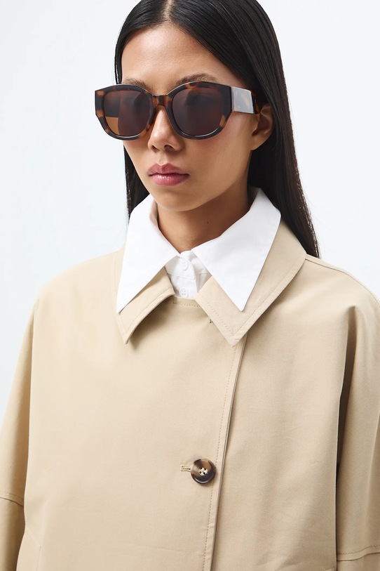 Medicine okulary przeciwsłoneczne damskie RS26-OKD302 brązowy