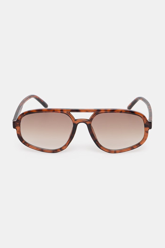 Akcesoria Medicine okulary przeciwsłoneczne pilotki damskie RS26-OKD504 brązowy