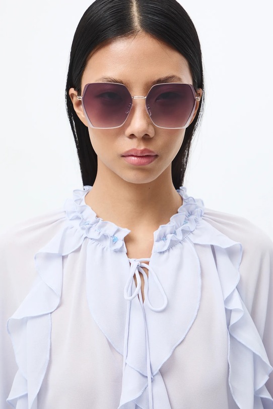 Okulary przeciwsłoneczne damskie czarny RS26-OKD505