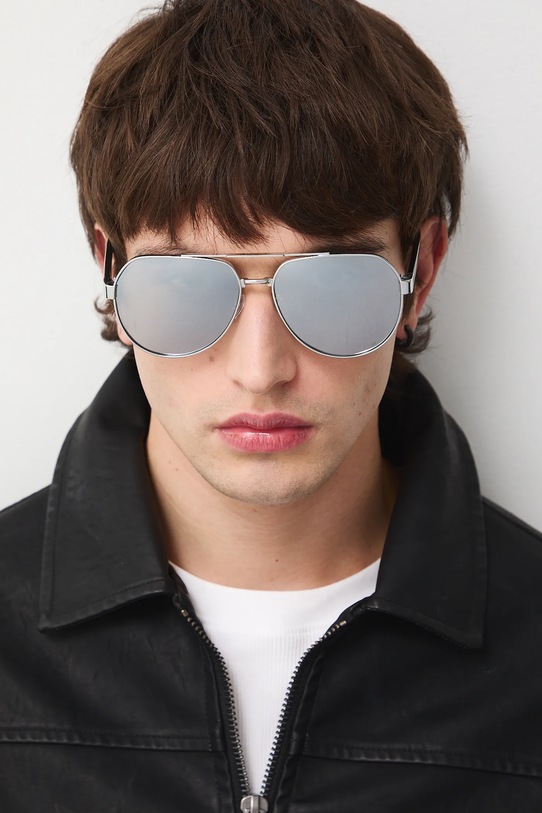 Medicine okulary przeciwsłoneczne pilotki męskie RS26-OKM504