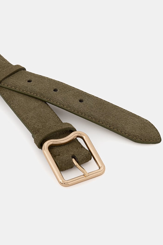 Akcesoria Pasek damski zamszowy RS26-PAD506 zielony