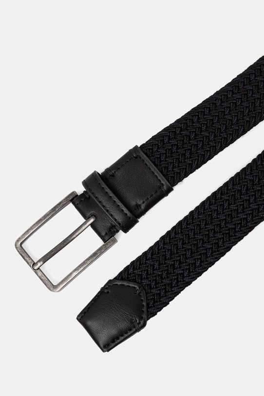 Akcesoria Medicine pasek pleciony męski RS26-PAM704 czarny