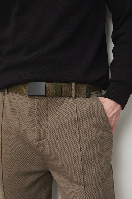 Medicine pasek parciany męski zielony RS26-PAM705