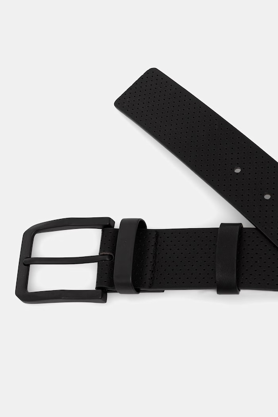 Akcesoria Medicine pasek męski z imitacji skóry RS26-PAM707 czarny