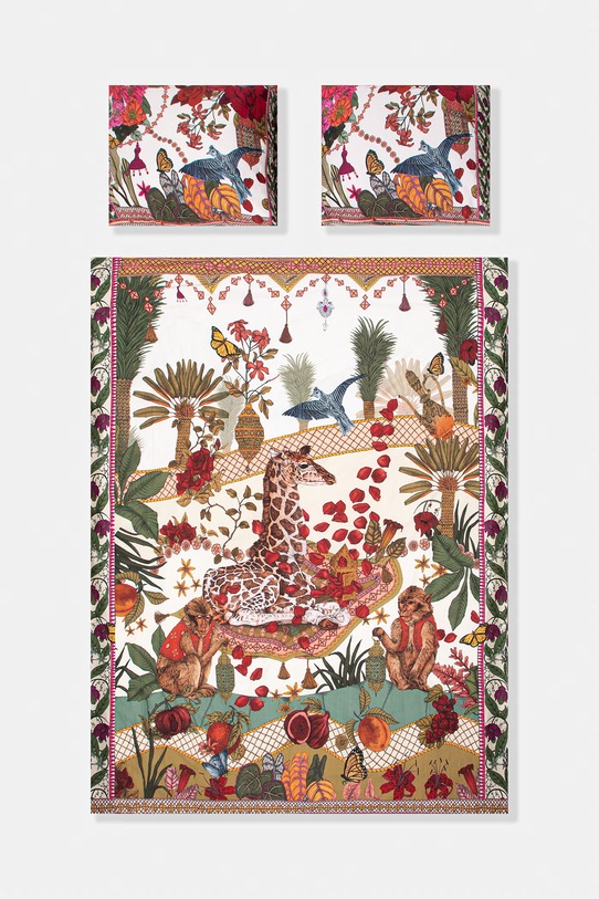 Salon i sypialnia Medicine komplet pościeli z bawełny satynowej RS26-PCU650 multicolor