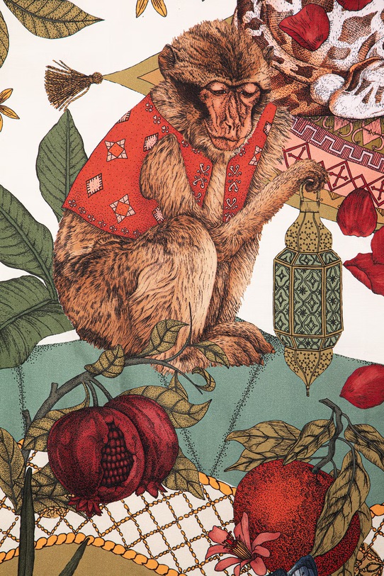 Medicine komplet pościeli z bawełny satynowej multicolor RS26-PCU650