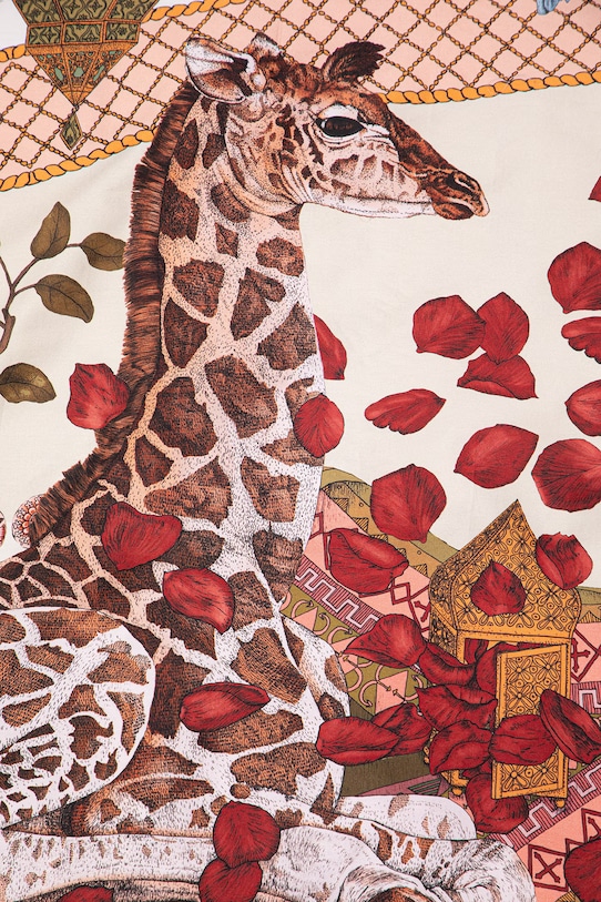 Komplet pościeli z bawełny satynowej z kolekcji Ilona Tambor x Medicine multicolor RS26-PCU651