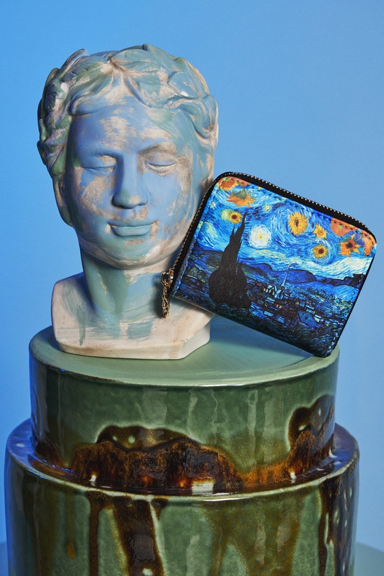 Medicine portfel imitacja skóry licowej multicolor RS26-PFD253