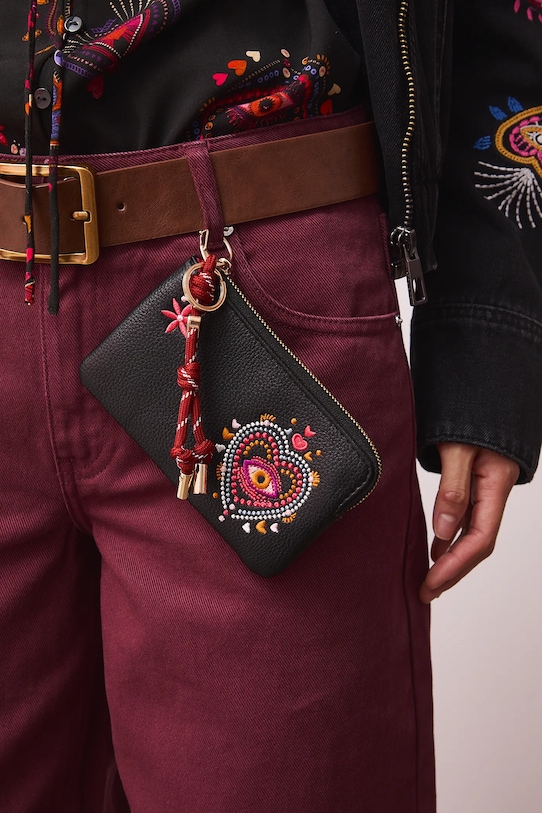 Medicine portfel imitacja skóry licowej czarny RS26-PFD280