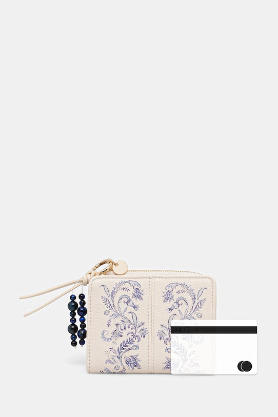 Peňaženka dámska z ekologickej kože RS26-PFD300 béžová