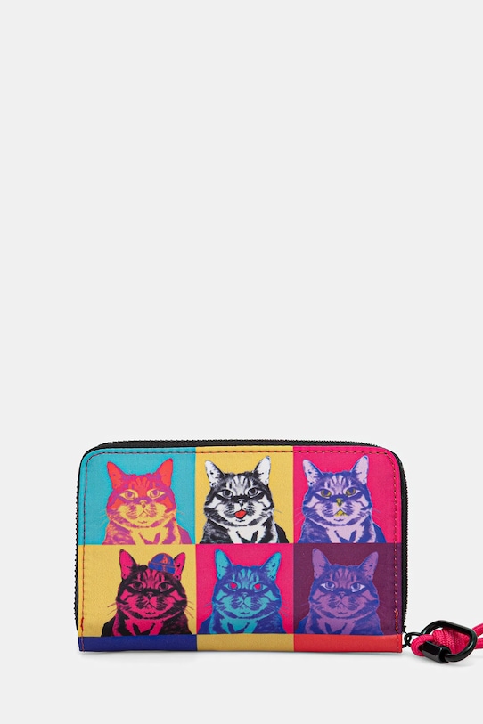 Medicine portfel imitacja skóry licowej multicolor RS26-PFD351