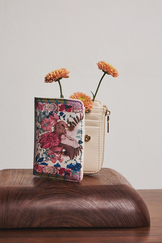 Medicine portfel damski z imitacji skóry multicolor RS26-PFD651