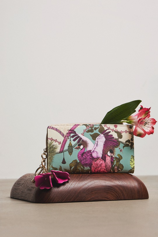 Medicine portfel damski z imitacji skóry multicolor RS26-PFD653