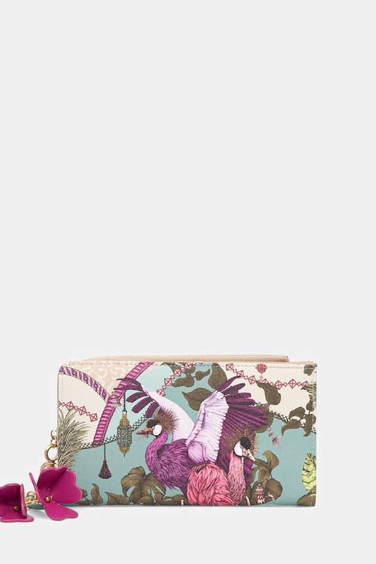 Medicine portfel damski z imitacji skóry RS26-PFD653 multicolor RS26