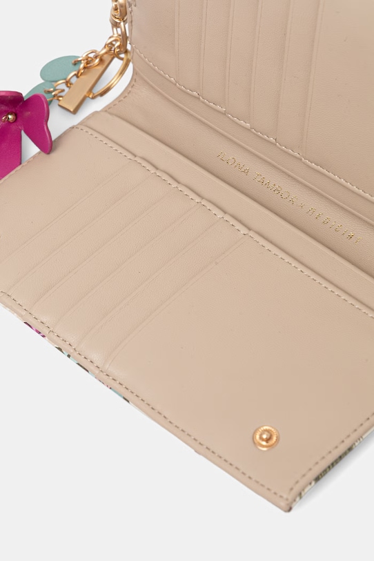 Medicine portfel damski z imitacji skóry RS26-PFD653 multicolor