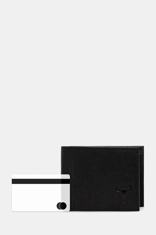 Medicine portfel skórzany czarny RS26-PFM300