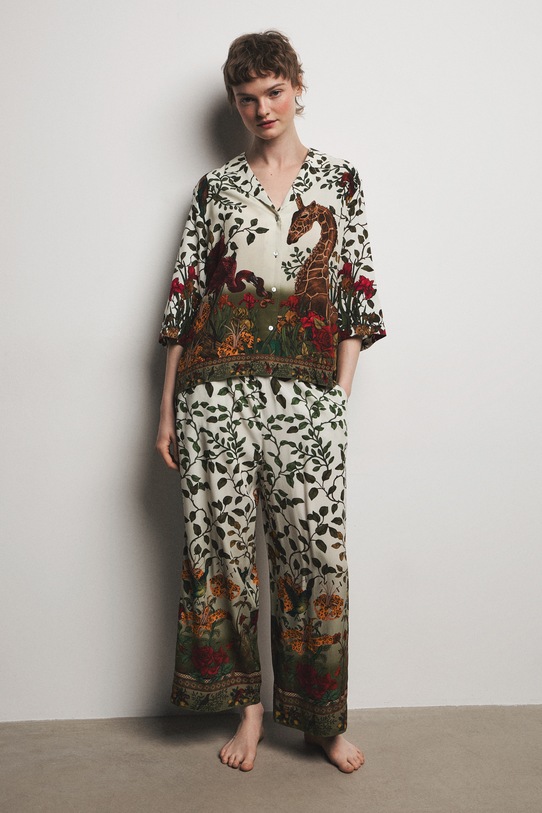 Medicine piżama damska z wiskozy multicolor RS26-PJD650