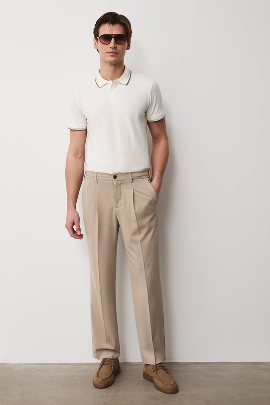 Medicine polo męskie RS26-POM050 beżowy RS26