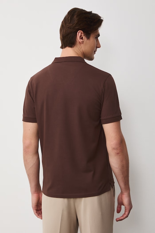 Odzież Medicine polo męskie RS26-POM050 brązowy