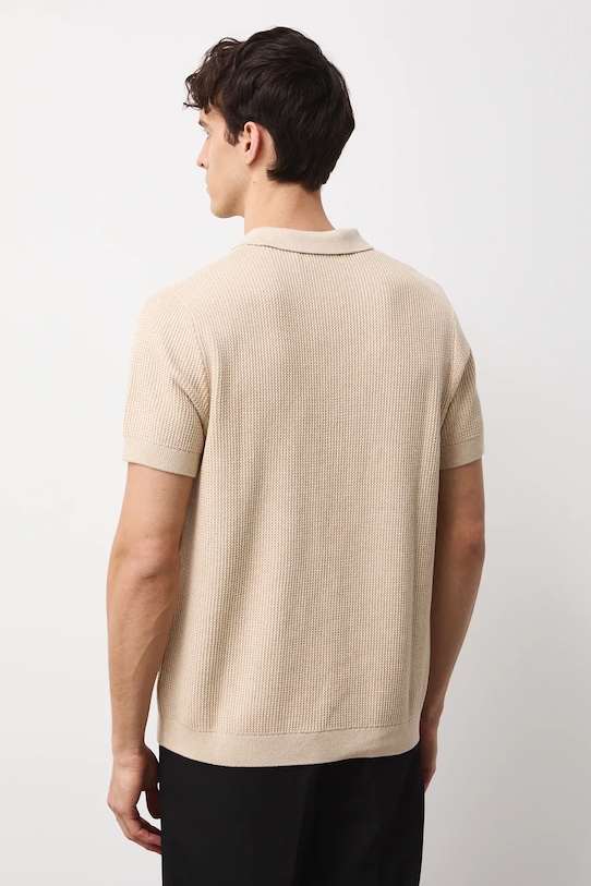 Odzież Medicine polo bawełniane RS26-POM101 beżowy