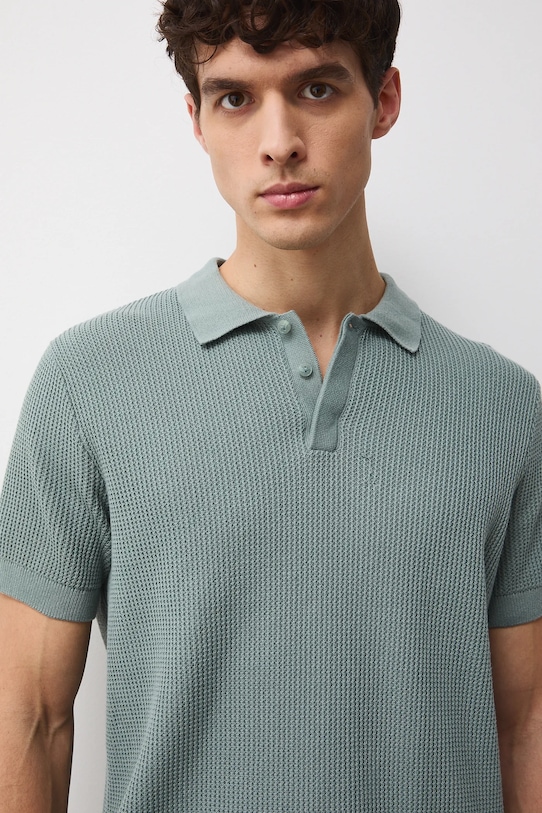 Medicine polo bawełniane zielony RS26-POM101