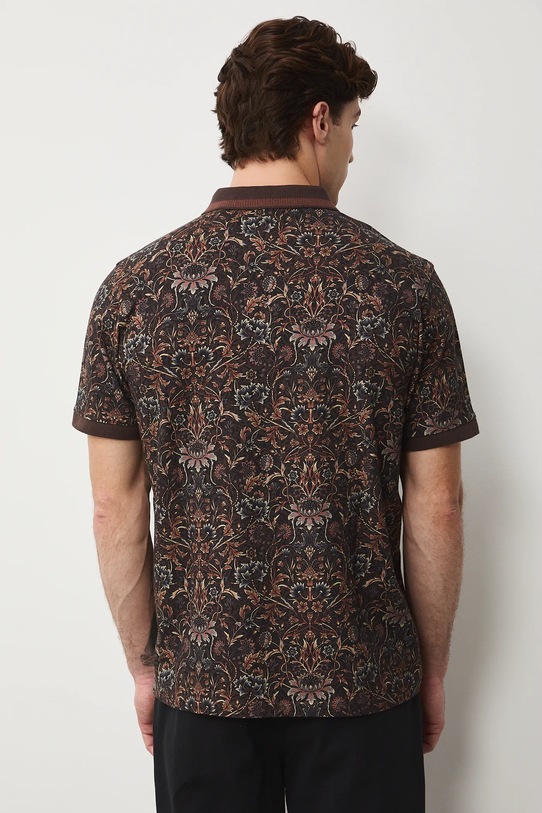 Odzież Medicine polo męskie RS26-POM302 brązowy