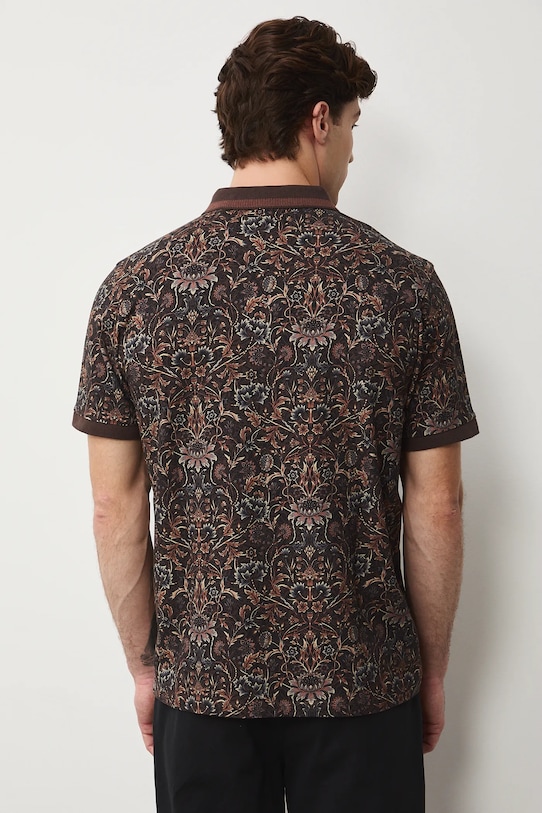 Odzież Medicine polo męskie RS26-POM302 brązowy