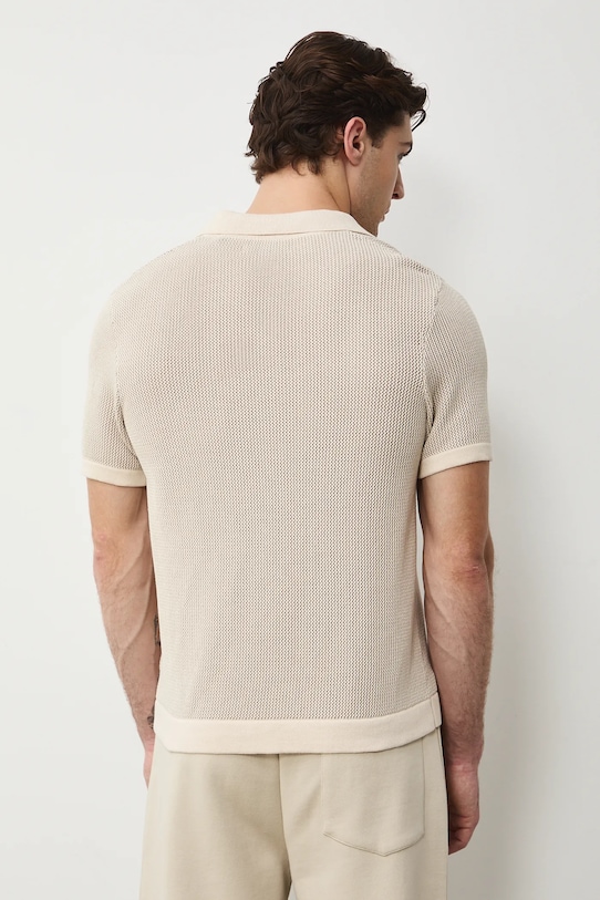 Odzież Medicine polo męskie bawełniane RS26-POM304 beżowy