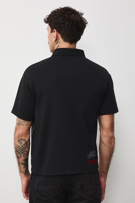 Odzież Medicine polo bawełniane RS26-POM401 czarny