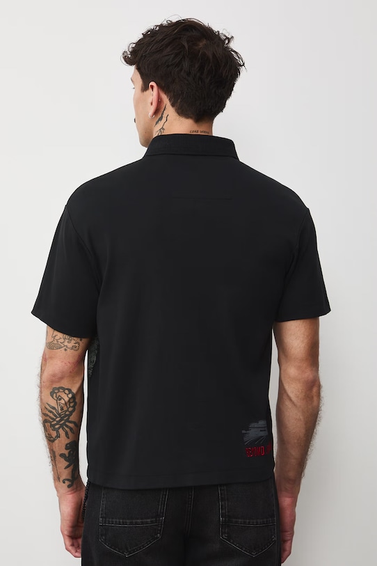 Odzież Medicine polo bawełniane RS26-POM401 czarny