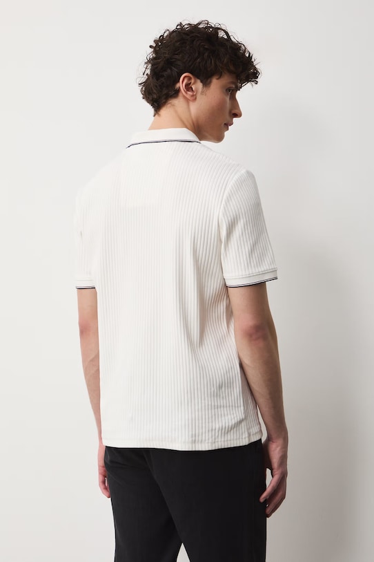 Odzież Medicine polo męskie bawełniane z elastanem RS26-POM700 beżowy