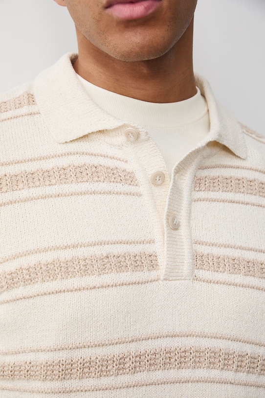 Medicine polo męskie RS26-POM701 beżowy