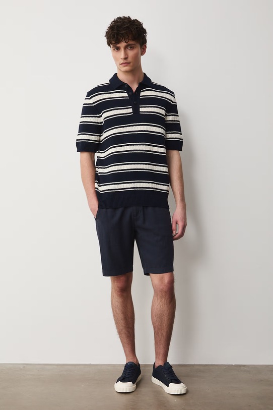 Medicine polo męskie granatowy RS26-POM701