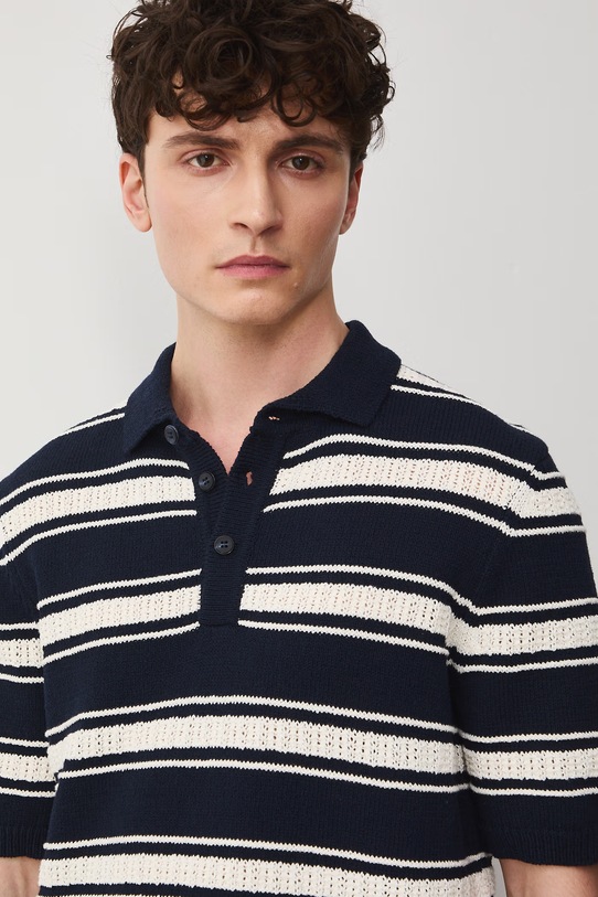 Medicine polo męskie granatowy RS26-POM701