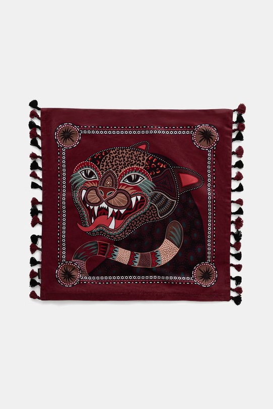 Poszewka na poduszkę dekoracyjna 50 x 50 cm RS26-PSU903 bordowy RS26