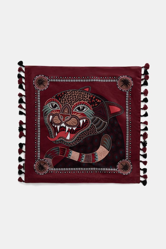 Poszewka na poduszkę dekoracyjna 50 x 50 cm RS26-PSU903 bordowy RS26