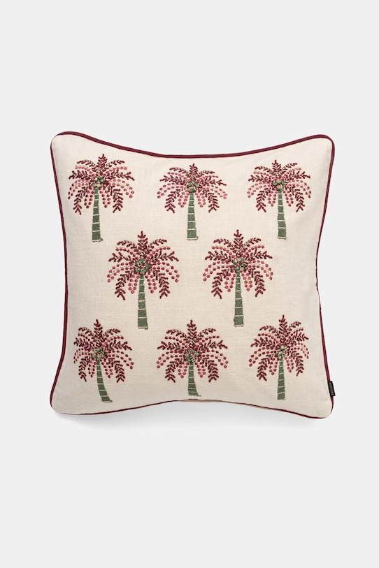 Povlak na polštář s dekorací 50 x 50 cm béžová RS26-PSU905