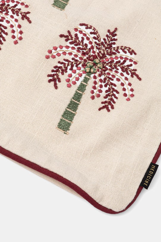 Povlak na polštář s dekorací 50 x 50 cm RS26-PSU905 béžová RS26