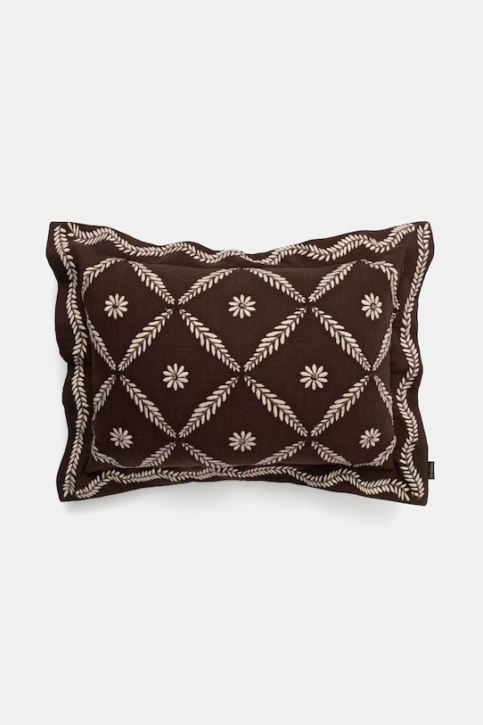 Poszewka na poduszkę dekoracyjna 35 x 50 cm brązowy RS26-PSU907