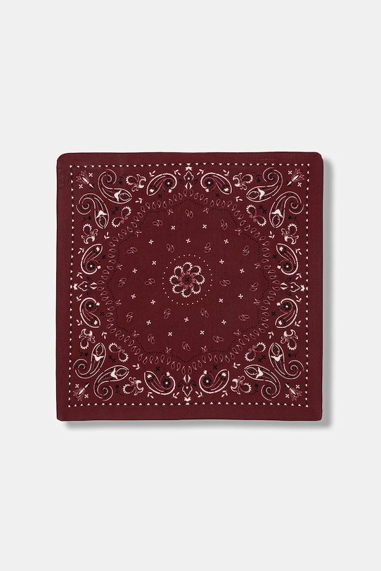 Medicine bandana damska z wiskozy bordowy RS26-SAD306