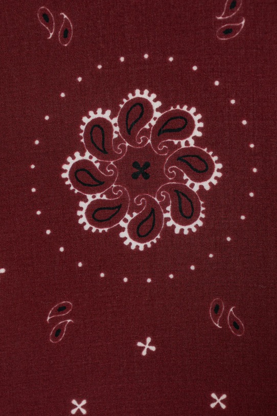 Akcesoria Medicine bandana damska z wiskozy RS26-SAD306 bordowy