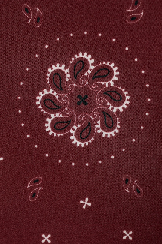 Akcesoria Medicine bandana damska z wiskozy RS26-SAD306 bordowy