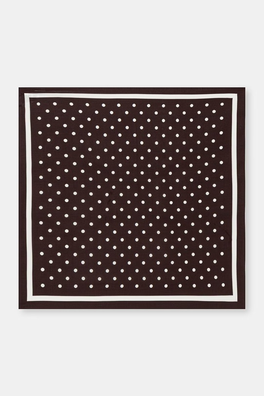 Medicine chusta damska z wiskozy brązowy RS26-SAD601